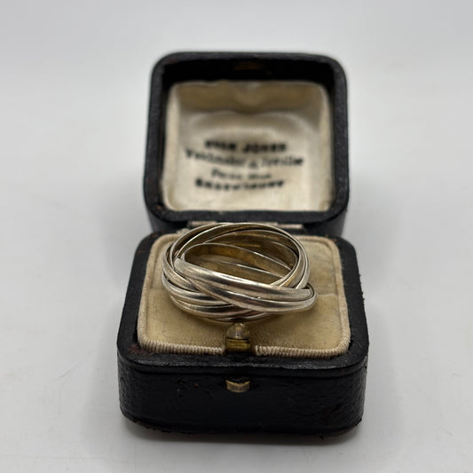 Silver Russian Wedding Ring
