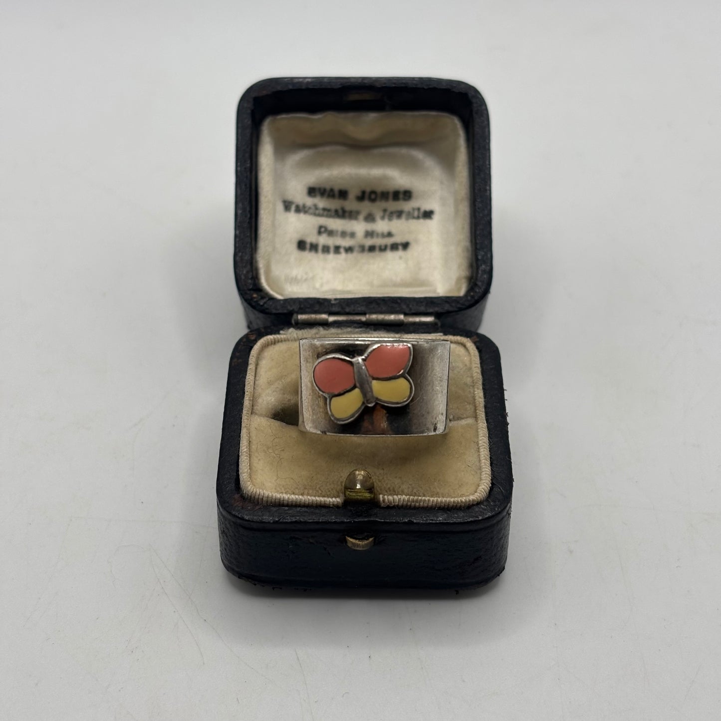 Silver Chunky Butterfly Ring