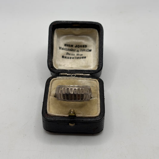 Silver Vintage Band Ring