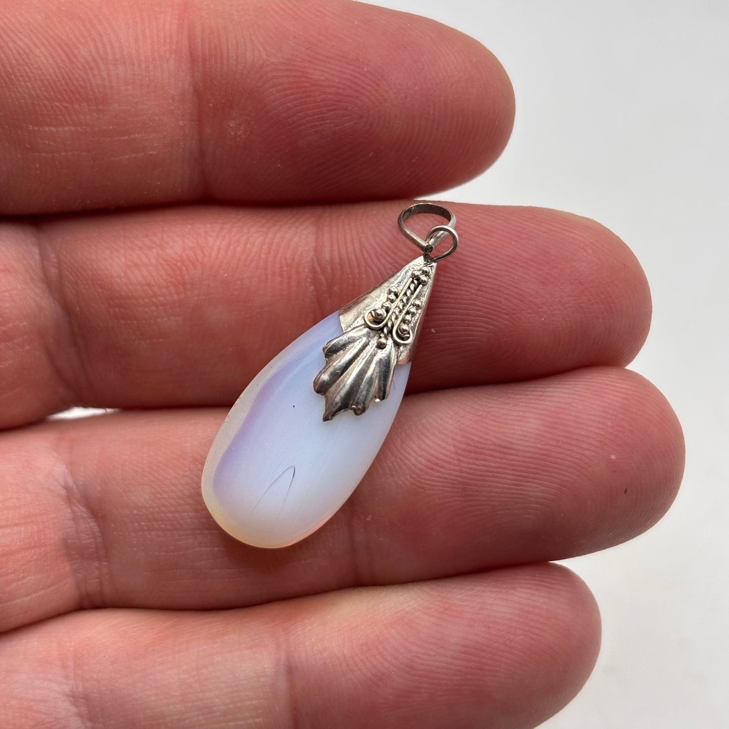 Silver Moonstone Pendant