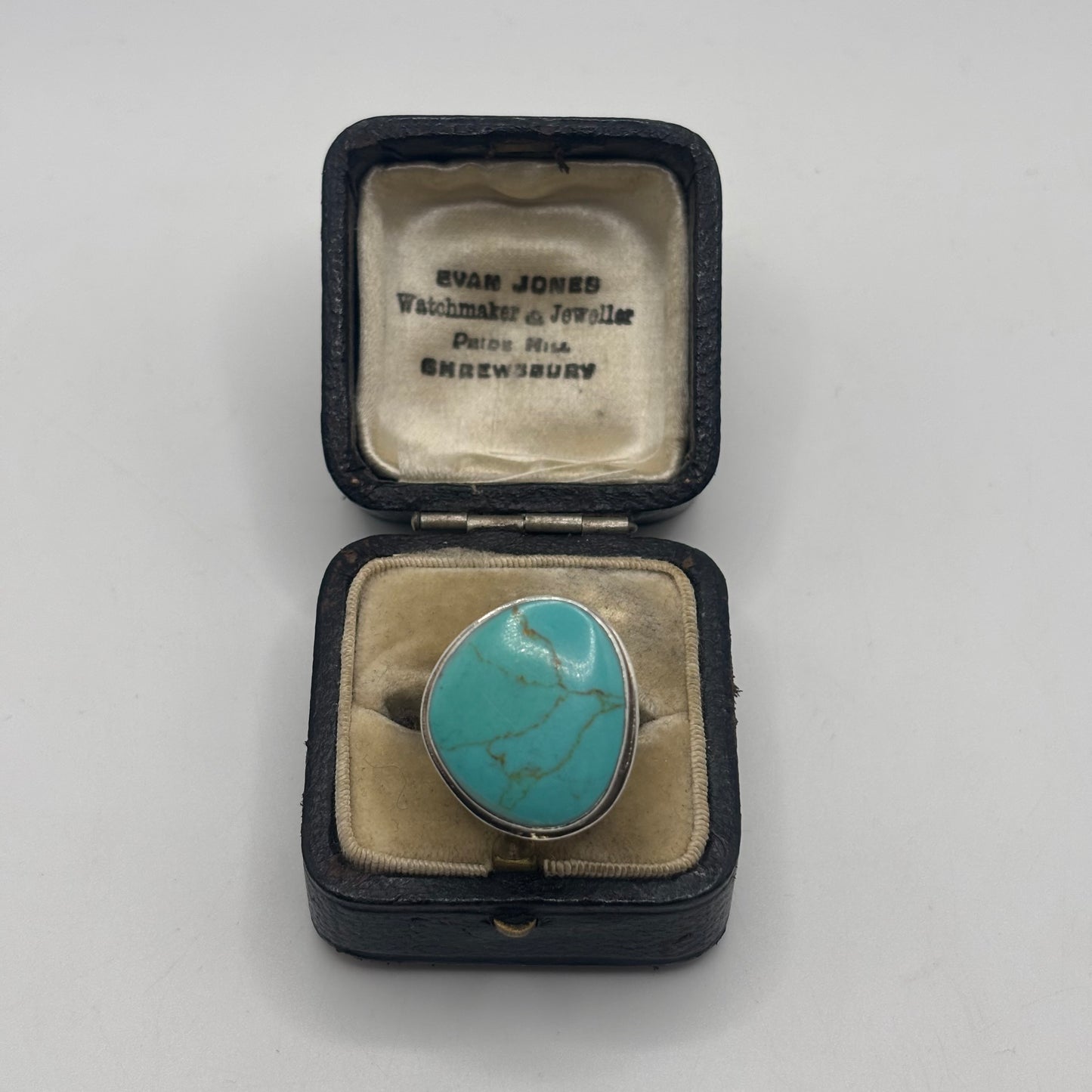 Silver Turquoise Ring (M)