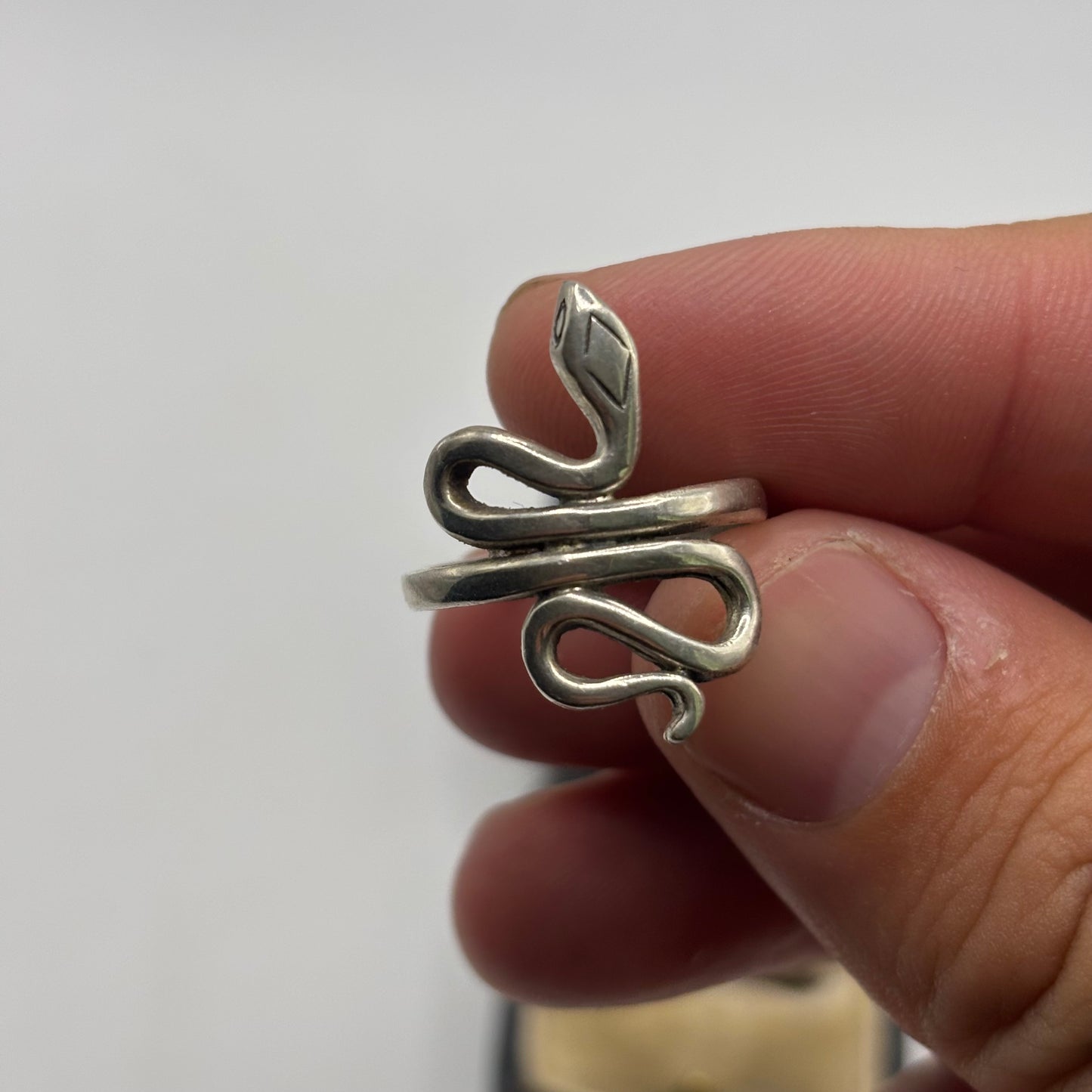 Silver Snake Ring (P)