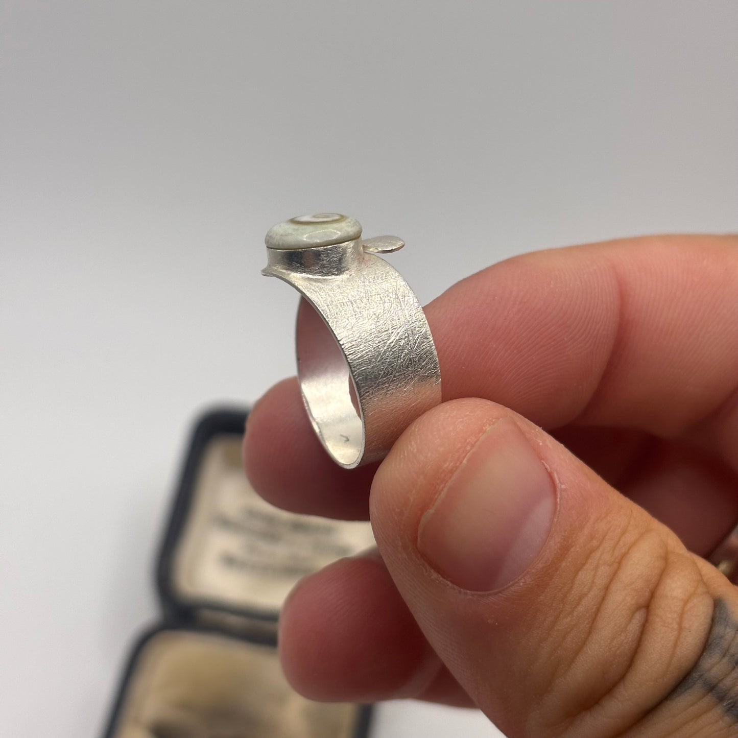 Silver Shell Ring (S)