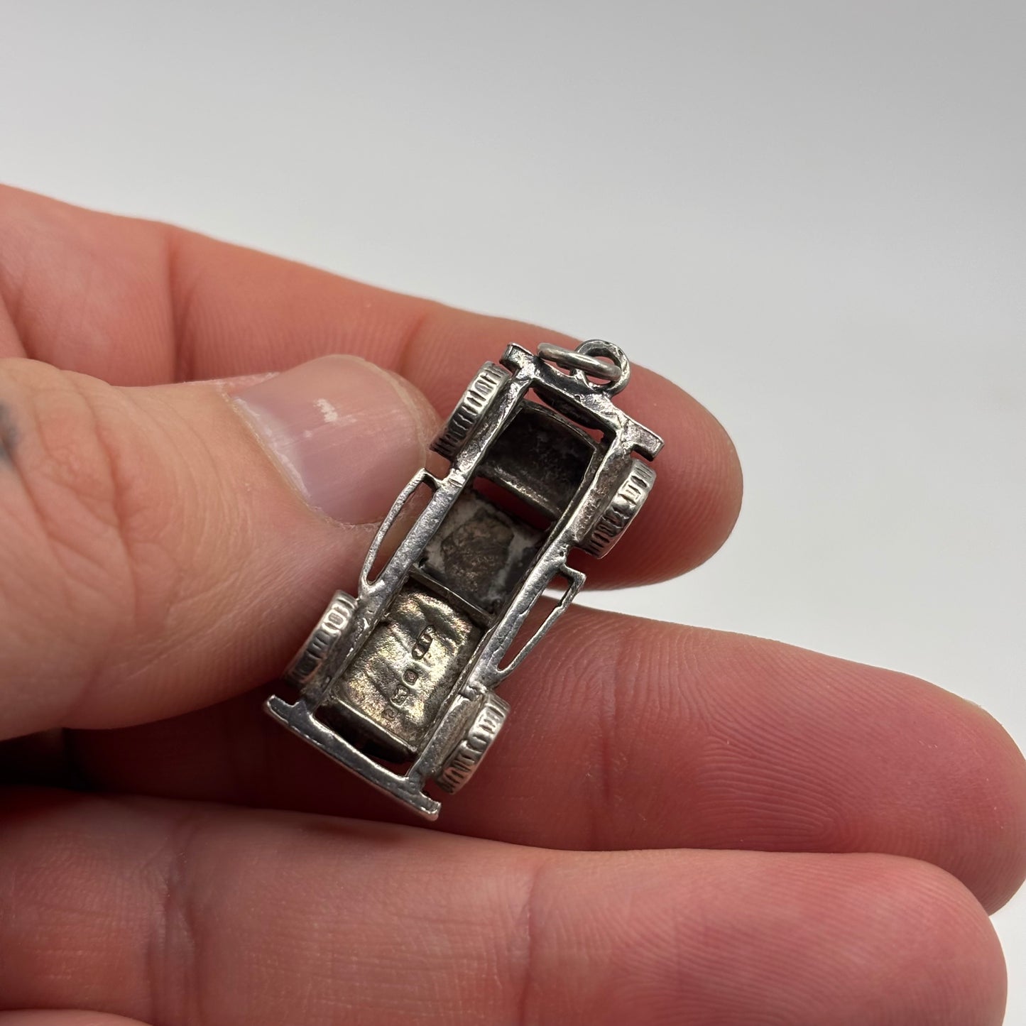 Silver Car Pendant