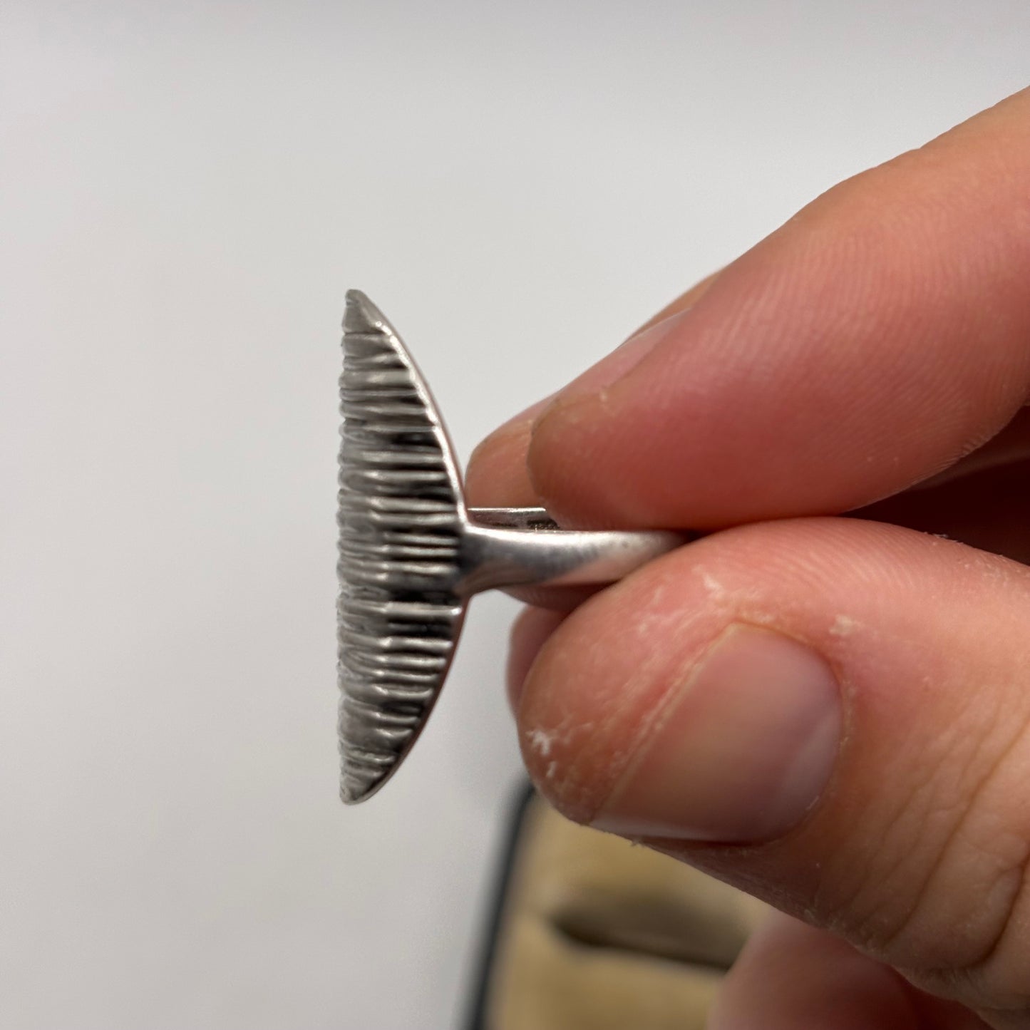 Silver Abstract Ring