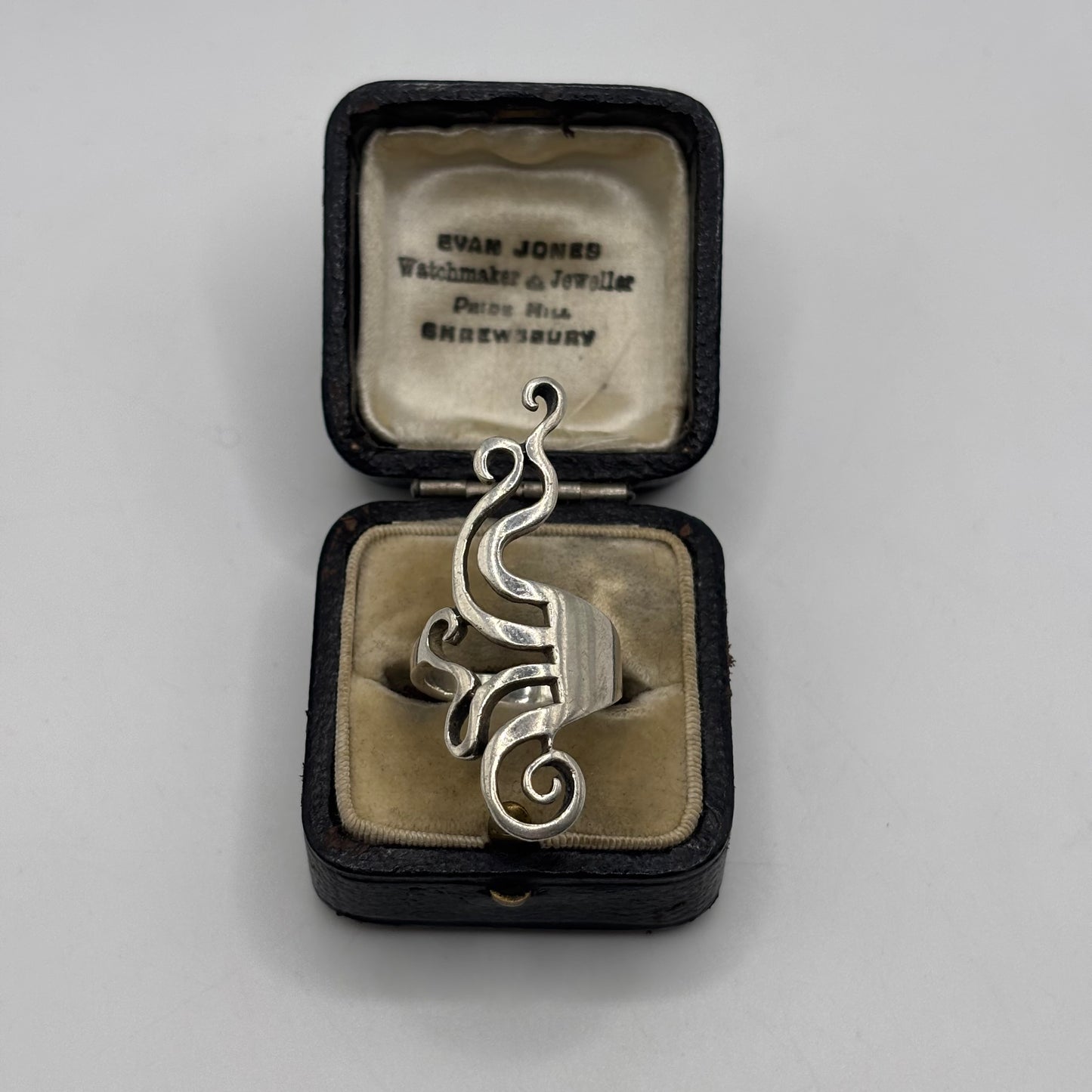 Silver Funky Ring (L)