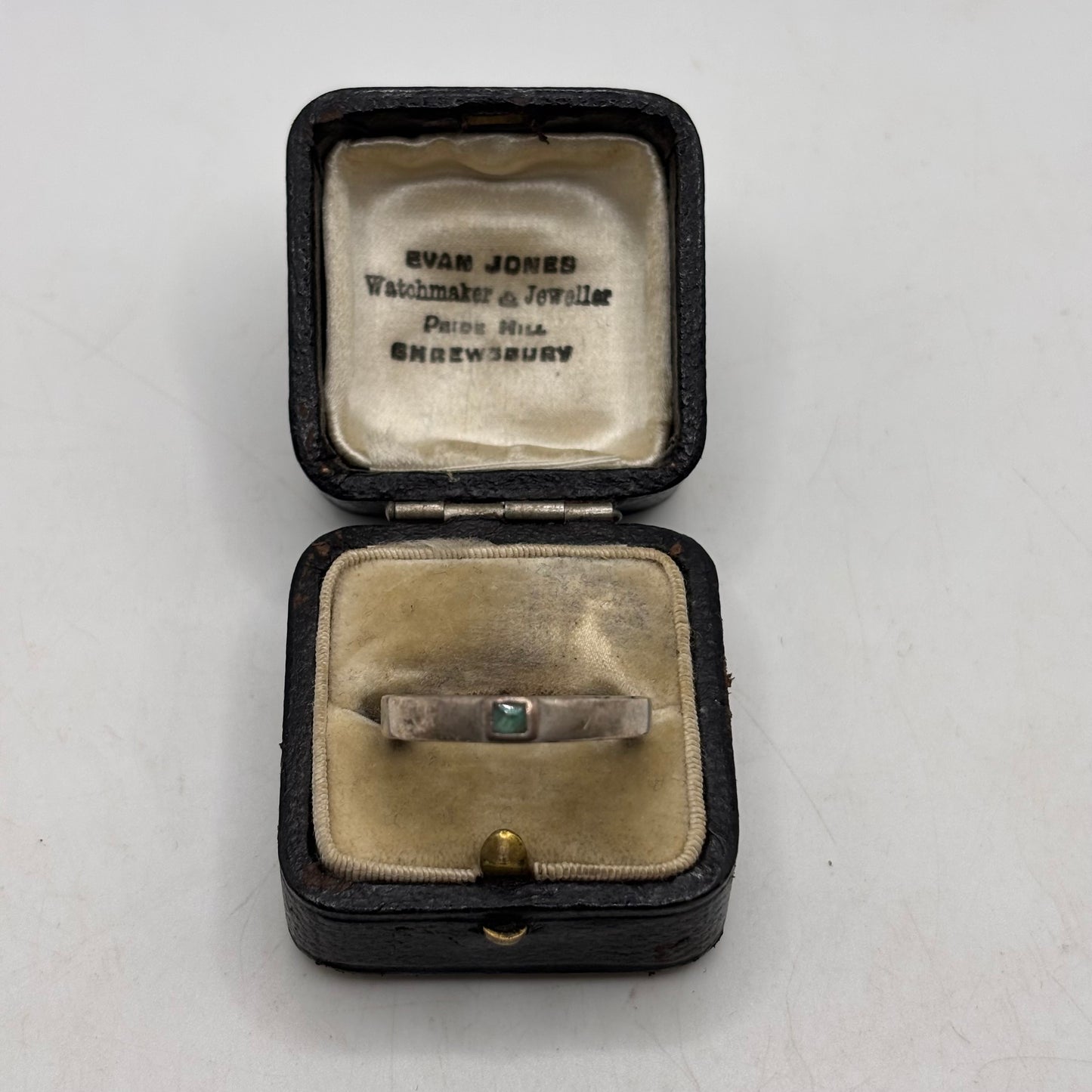 Silver Blue Topaz Ring (O)