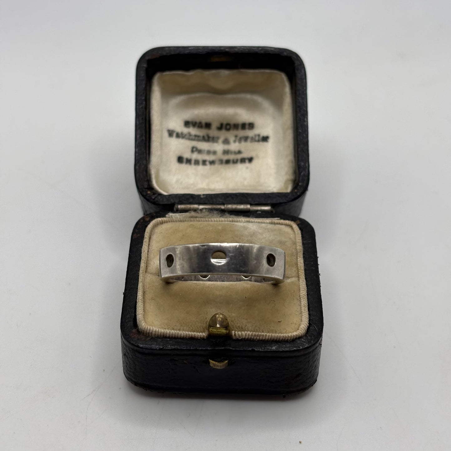 Silver Unusual Band Ring