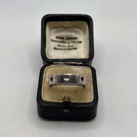 Silver Unusual Band Ring