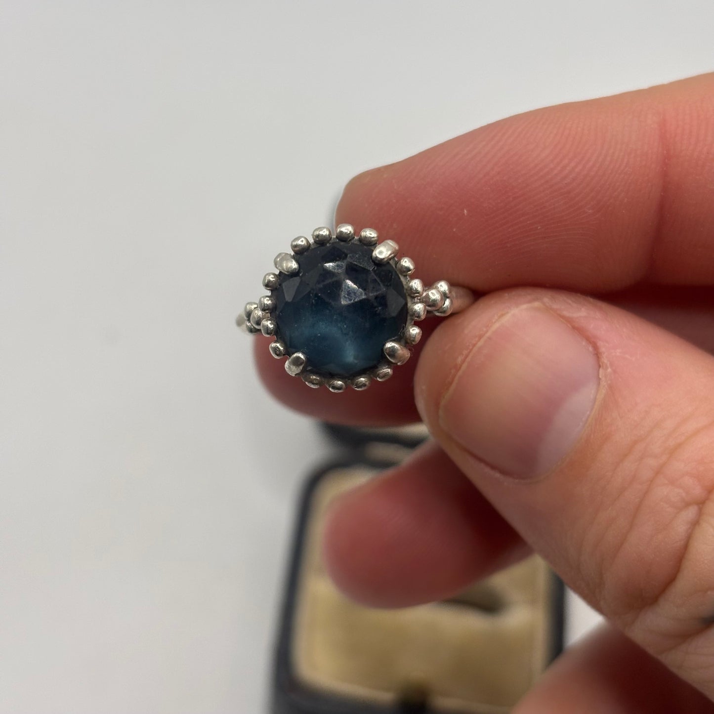 Silver “Midnight Star” Pandora Ring (K)