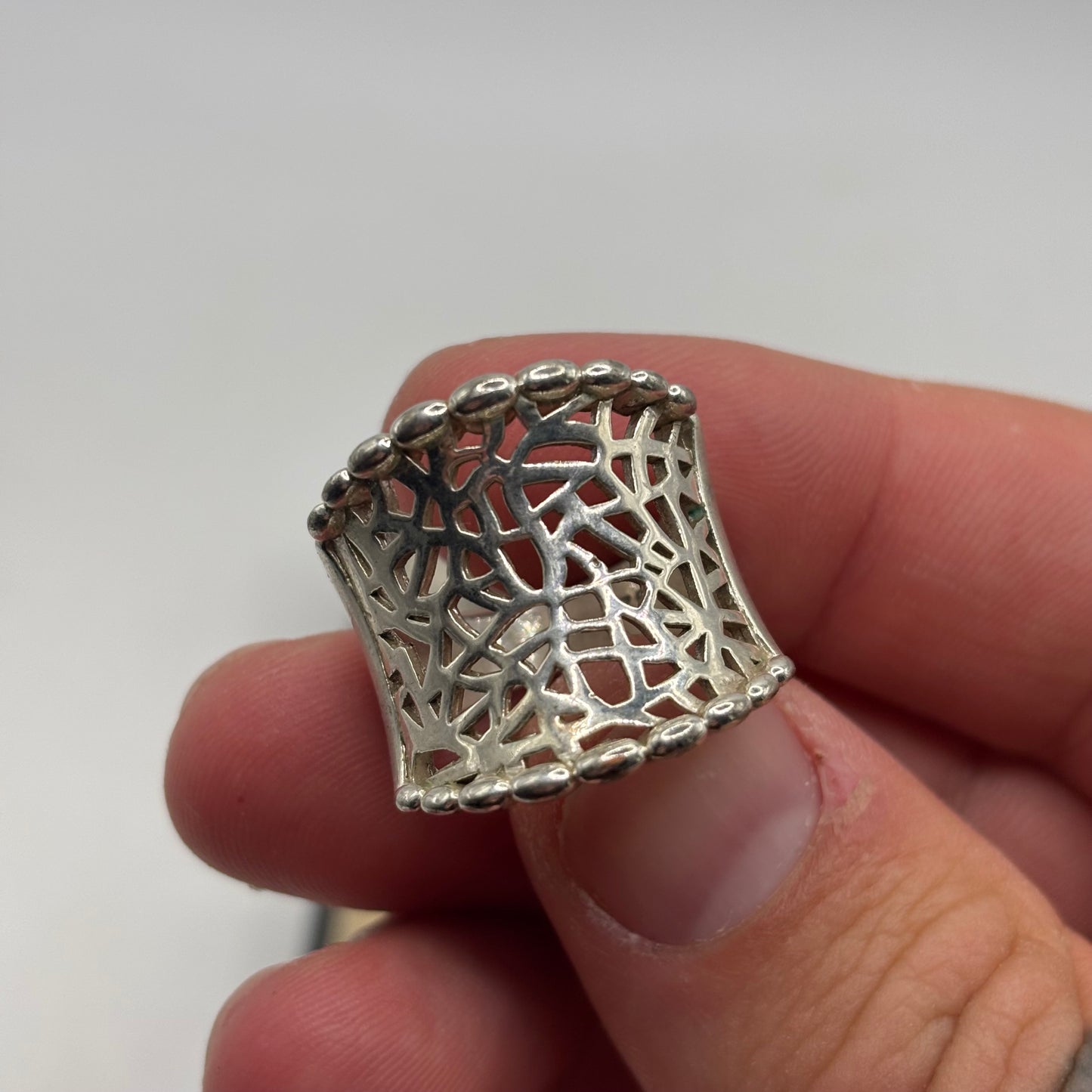 Silver Band Ring (N)