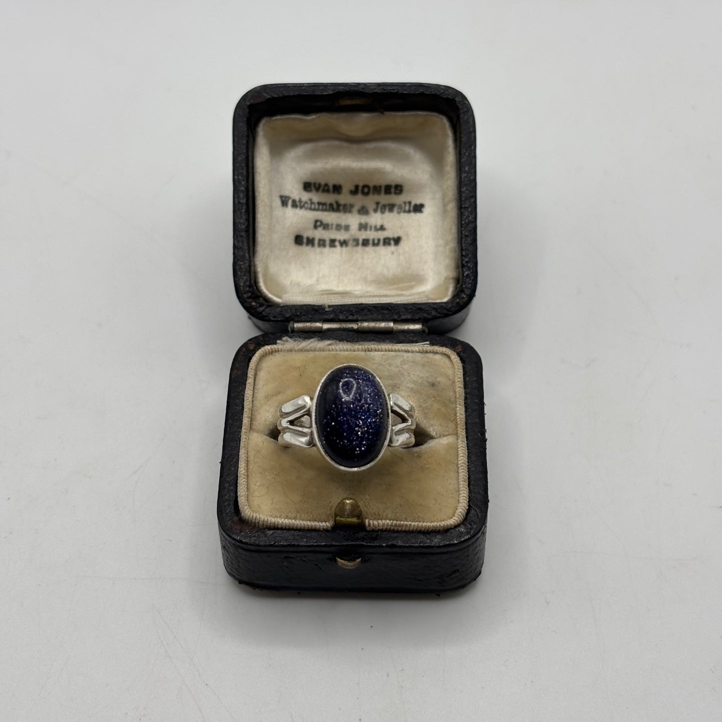 Silver Goldstone Ring