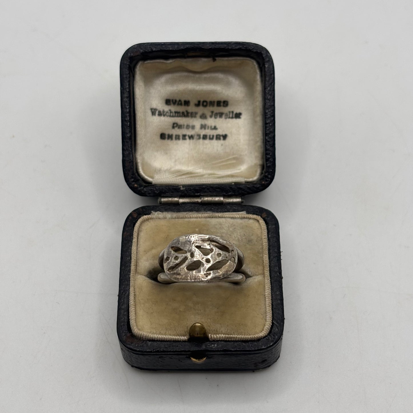 Silver Abstract Ring