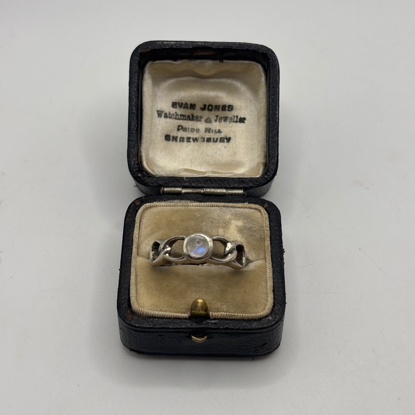 Silver Moonstone Ring (M)