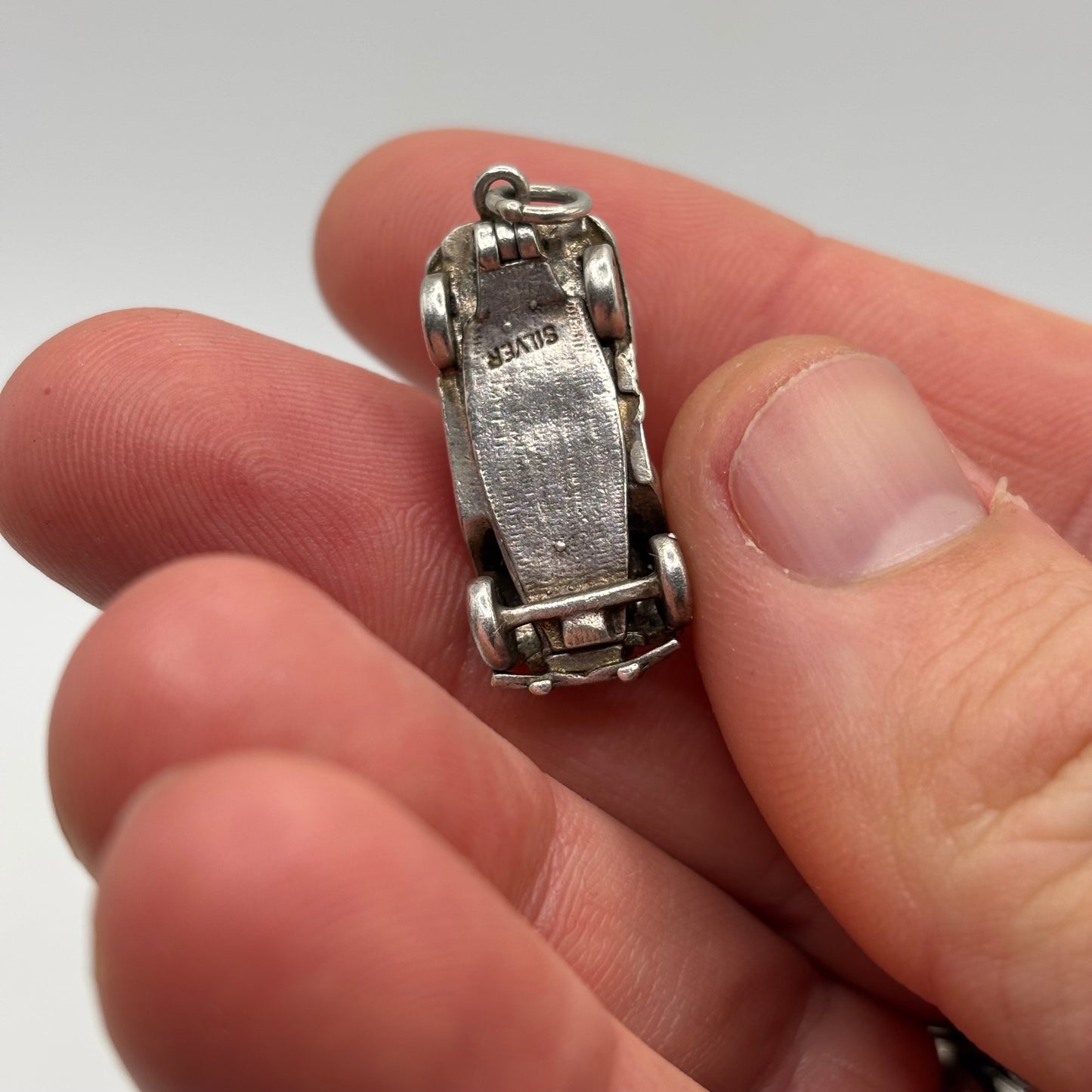 Silver Car Pendant