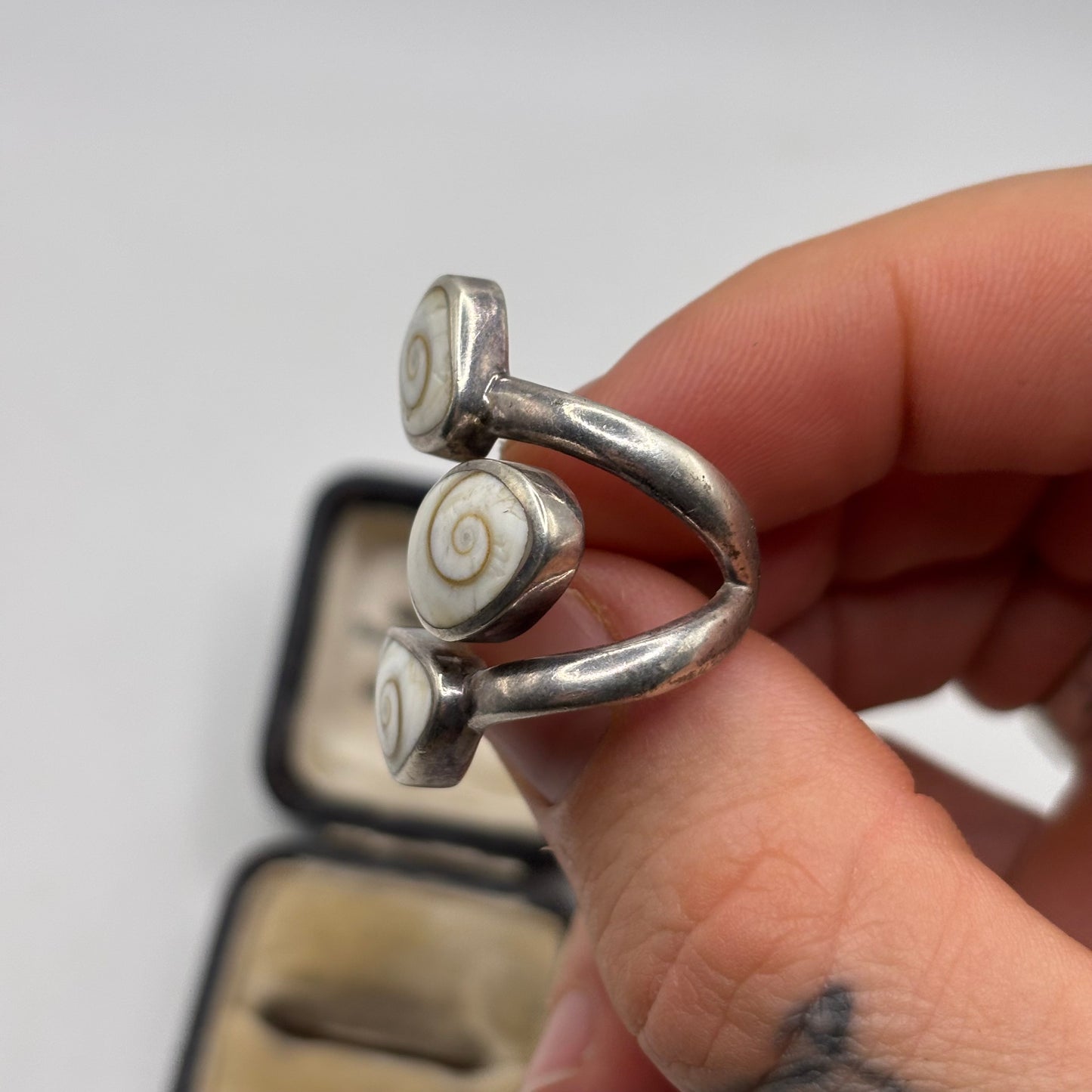 Silver Shell Ring
