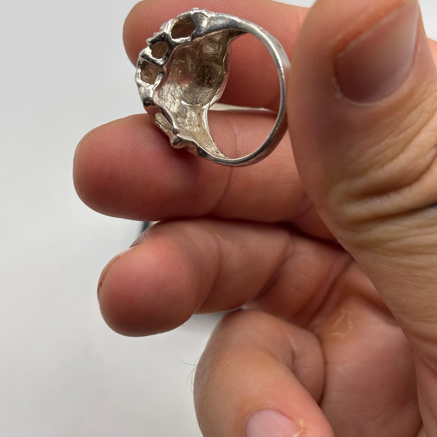 Silver Abstract Ring