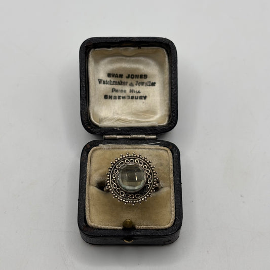 Silver Topaz Ring