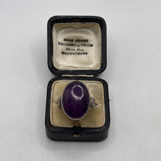 Silver Amethyst Ring (R)