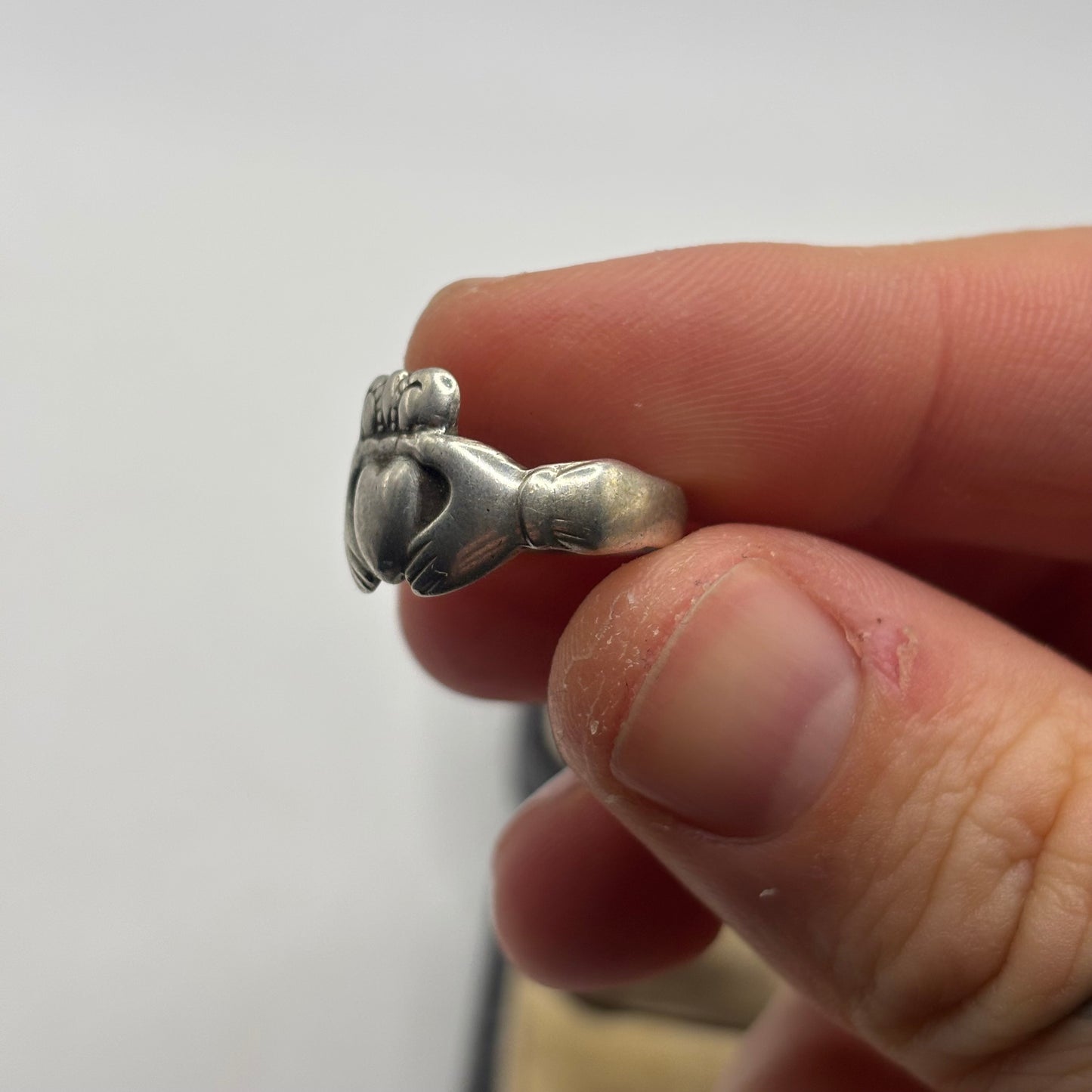 Silver Claddagh Ring