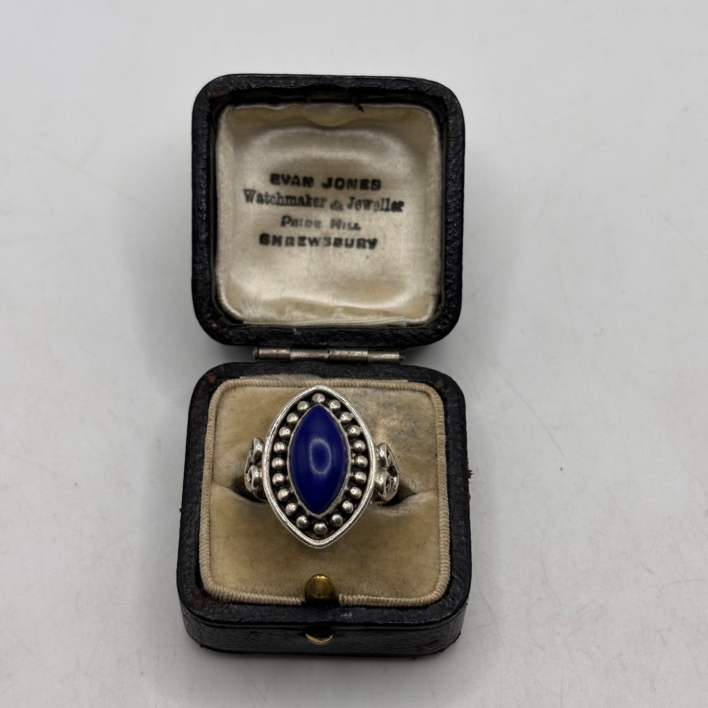 Silver Lapis Ring (N)