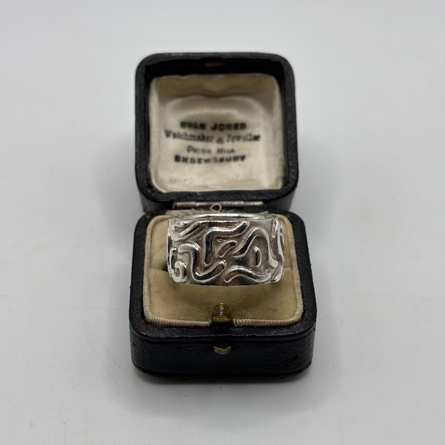 Silver Heavy Band Ring