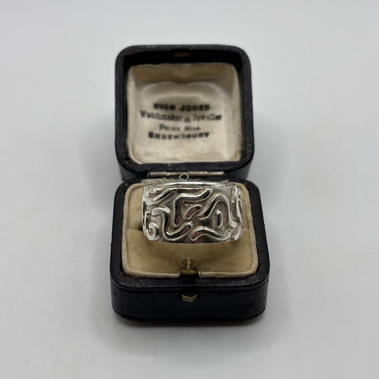 Silver Heavy Band Ring