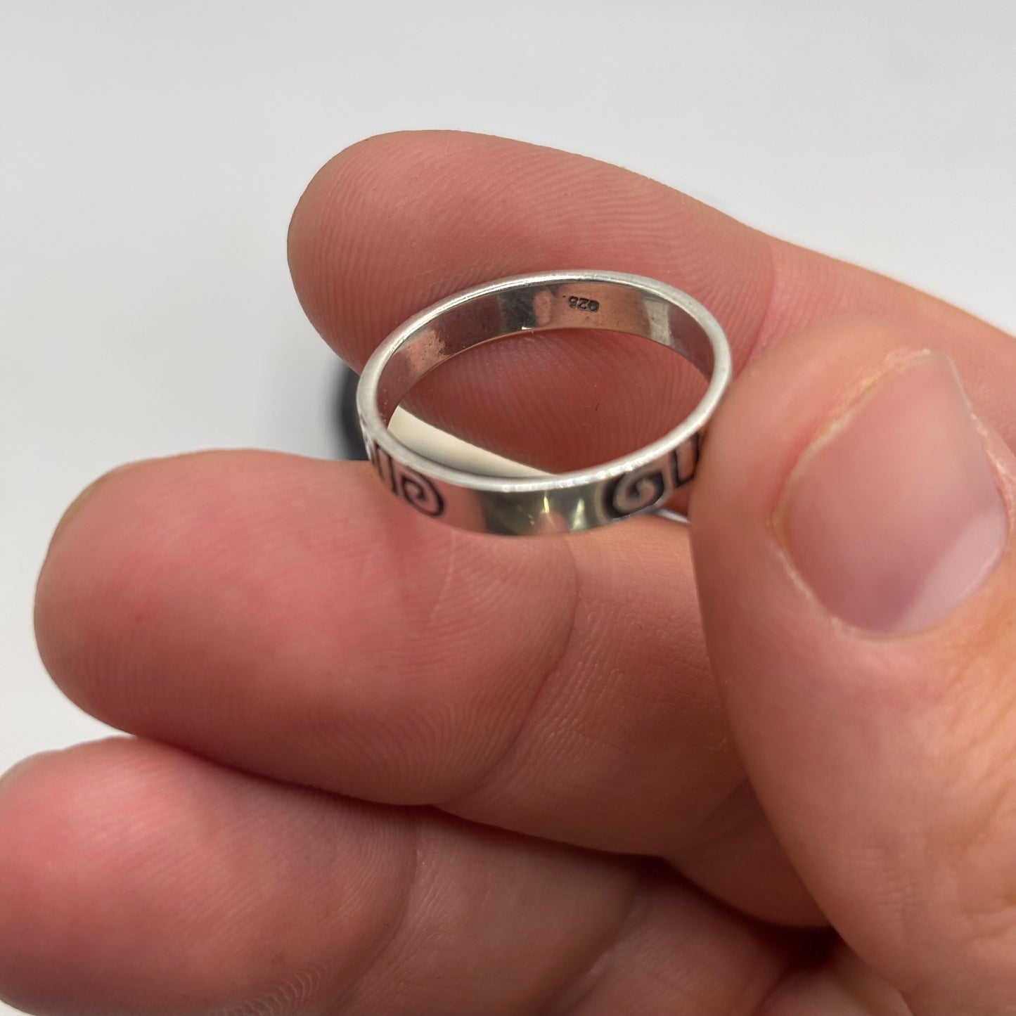 Silver Swirl Ring (P)