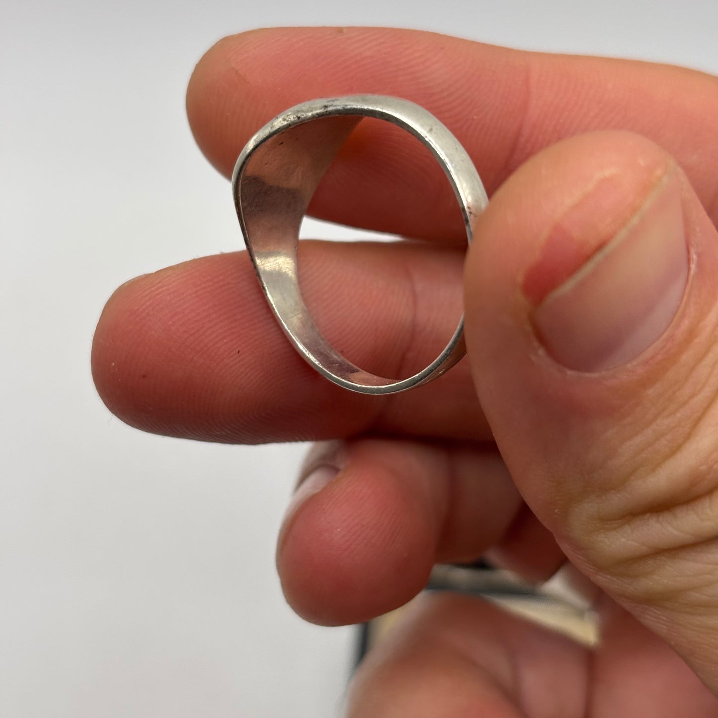 Silver Vintage Signet Ring