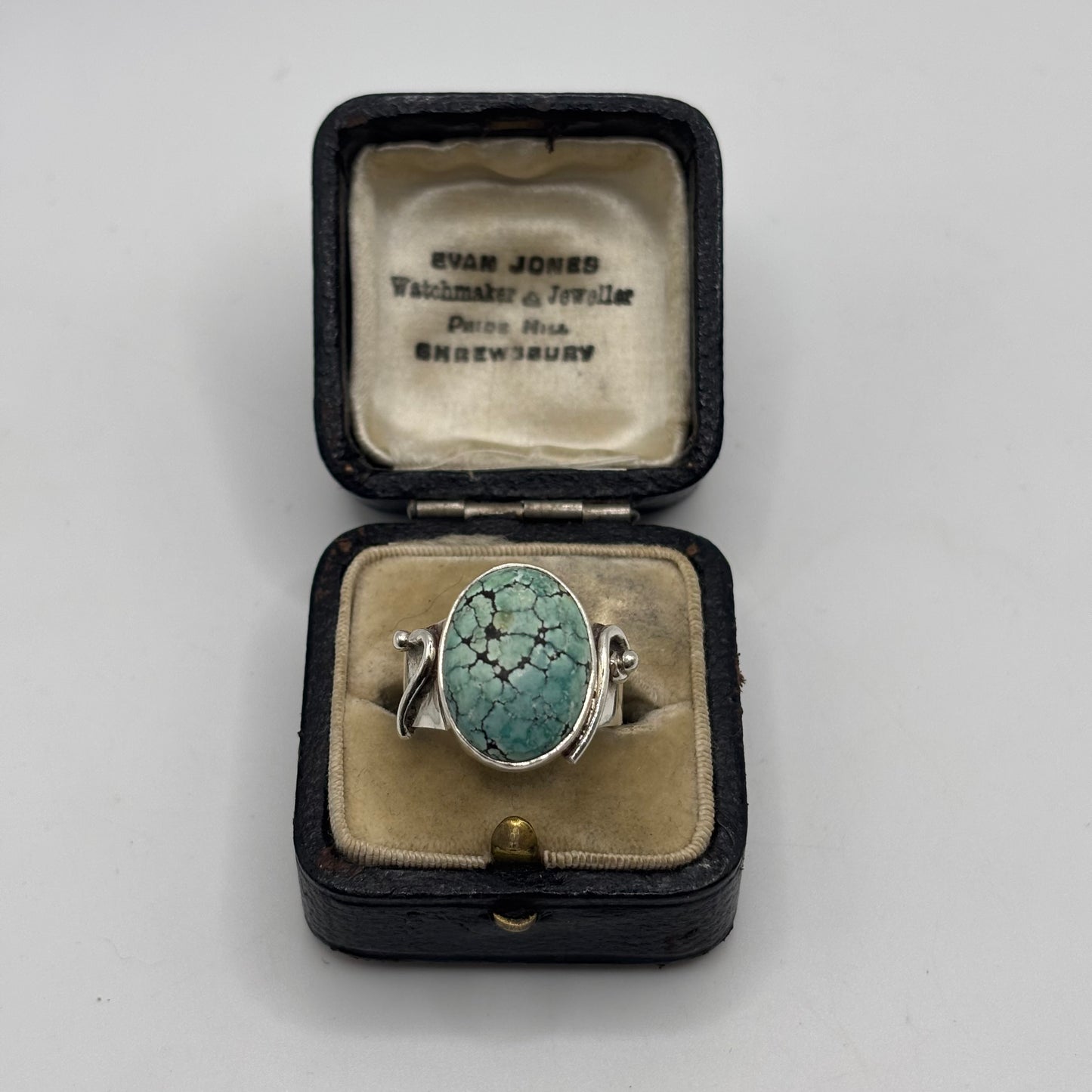 Silver Beautiful Turquoise Ring (N)