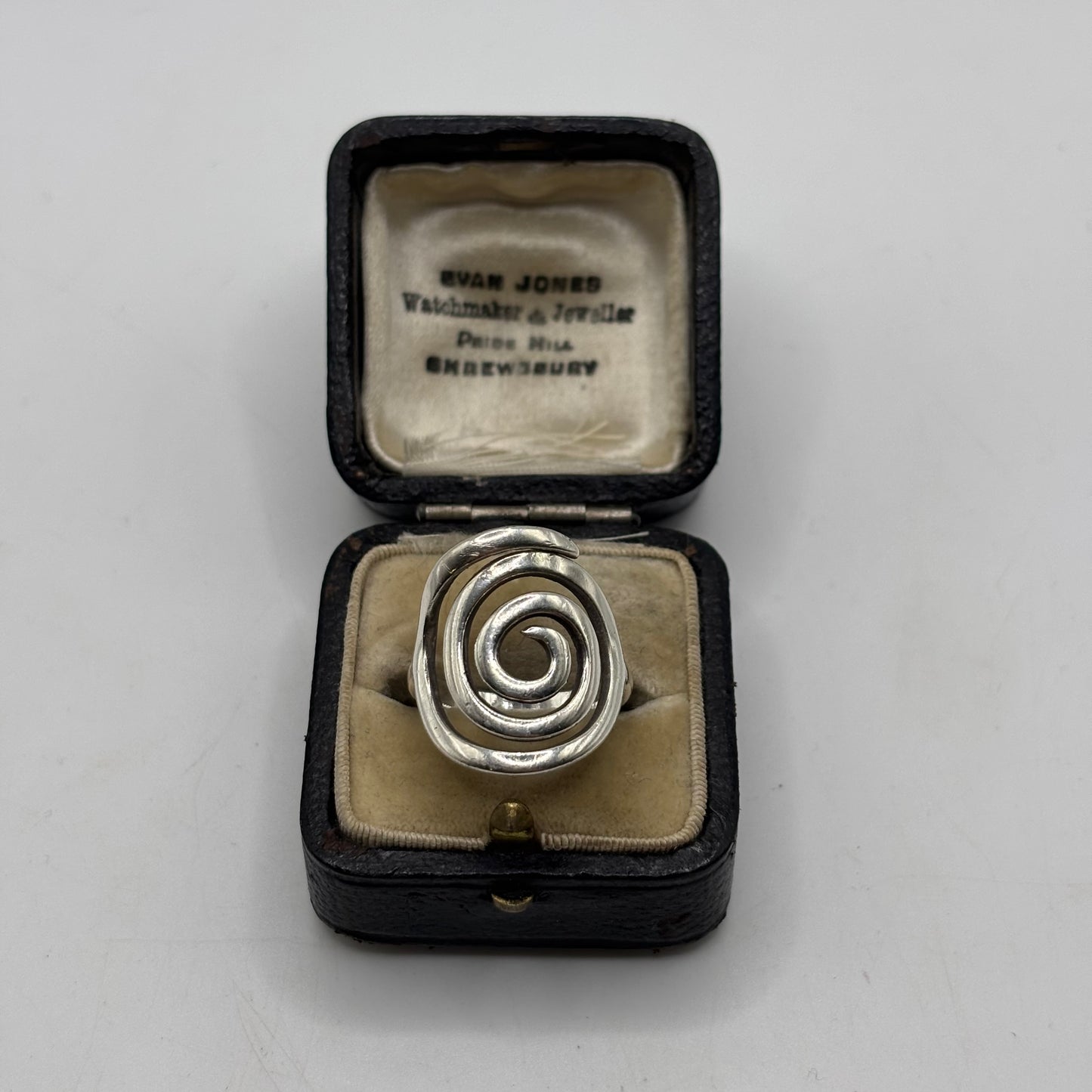 Silver Swirl Ring