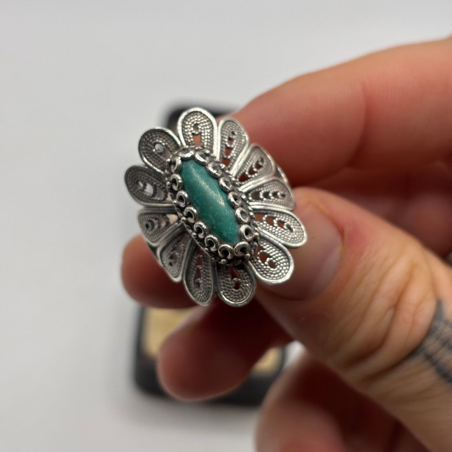 Silver Turquoise Ring