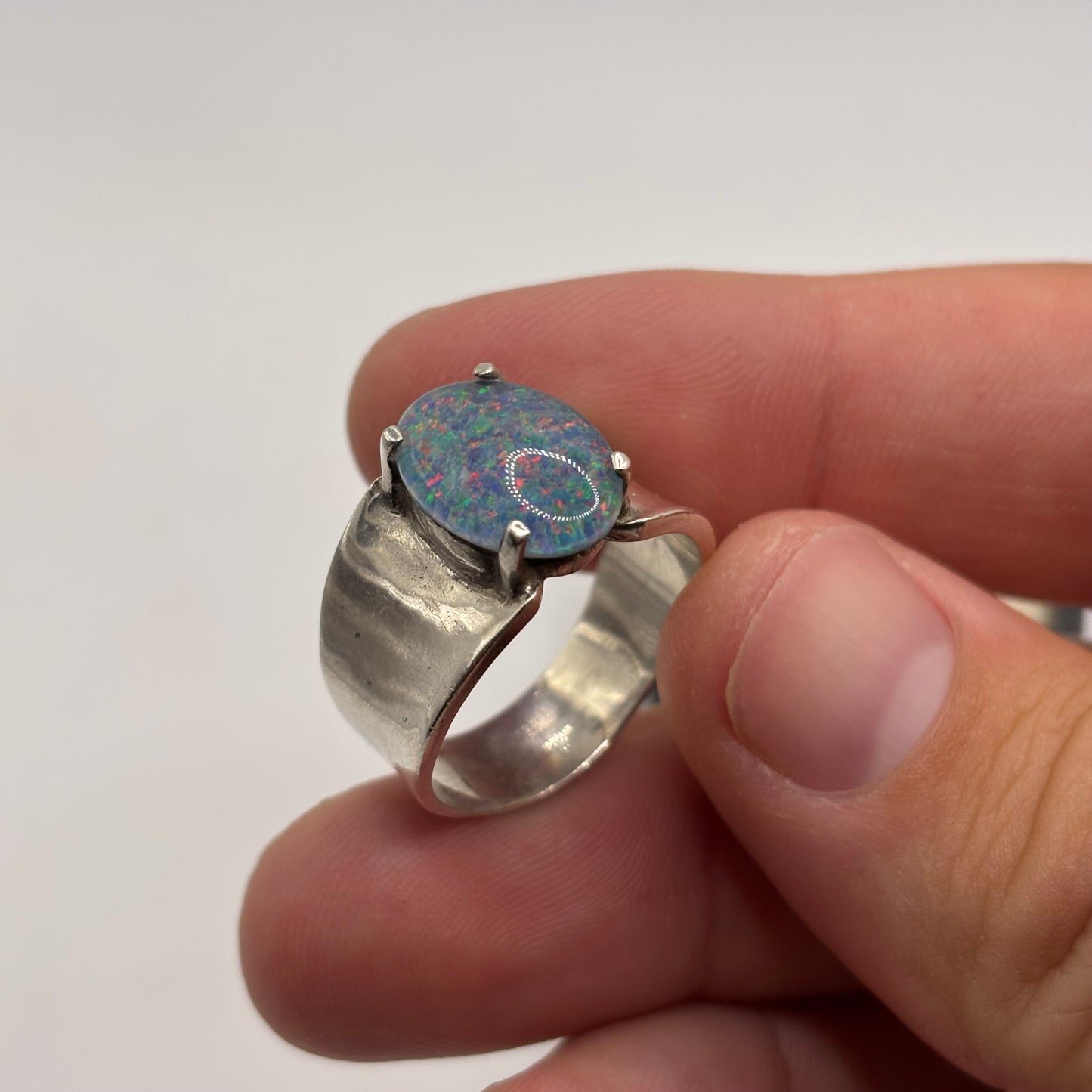 Silver Opal Ring (U)