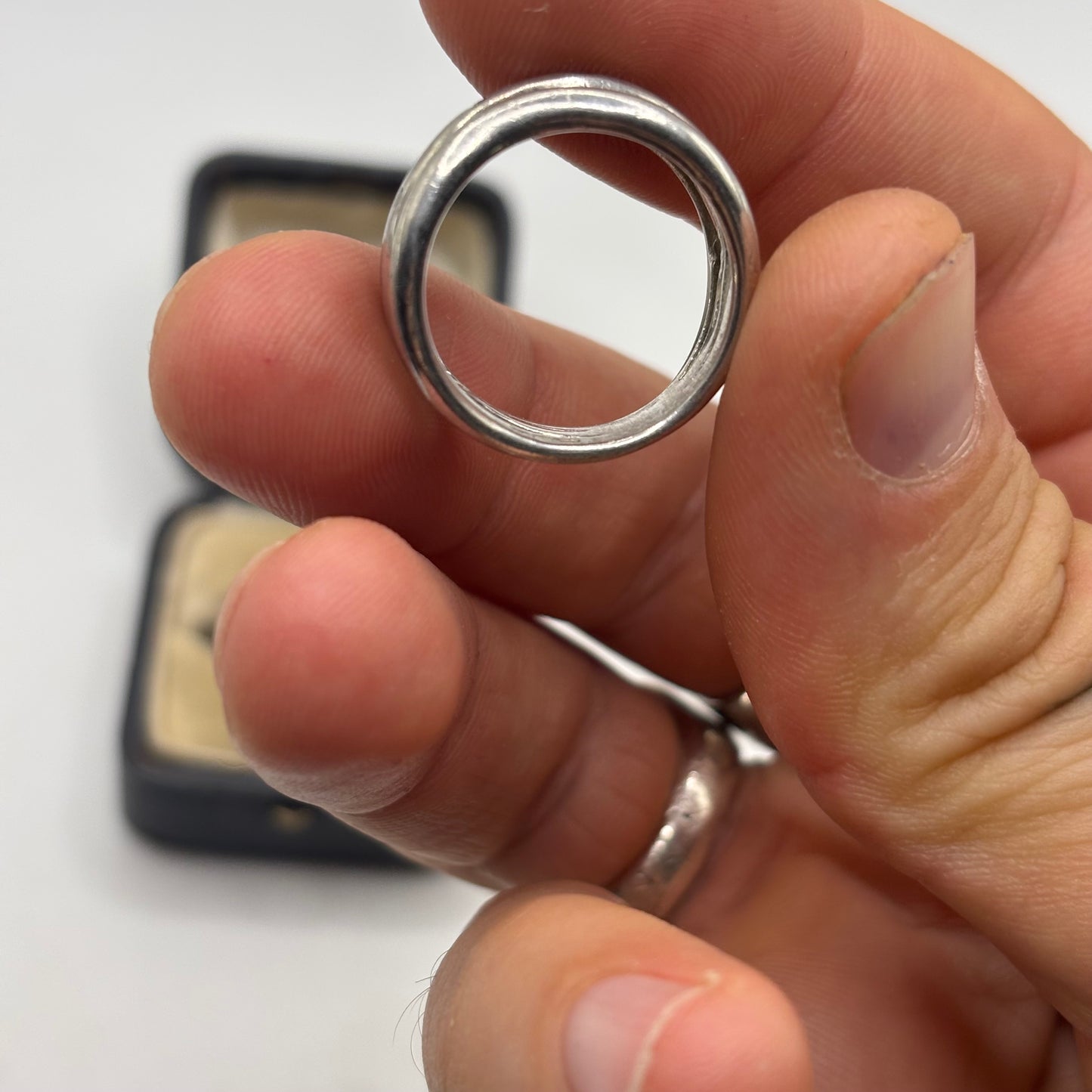Silver Chunky Hot Diamonds Ring