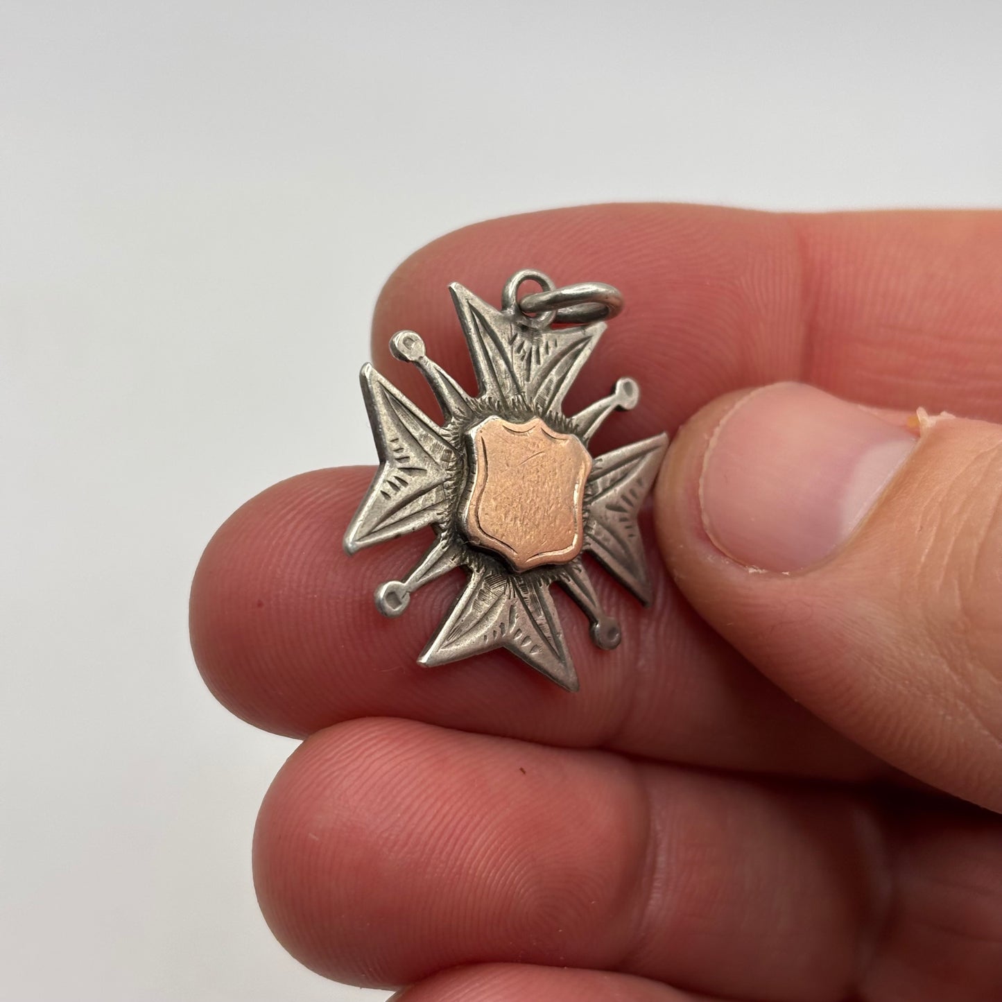 Silver Medal Pendant