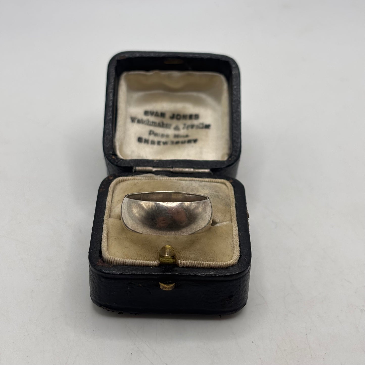 Silver Plain Band Ring (S)