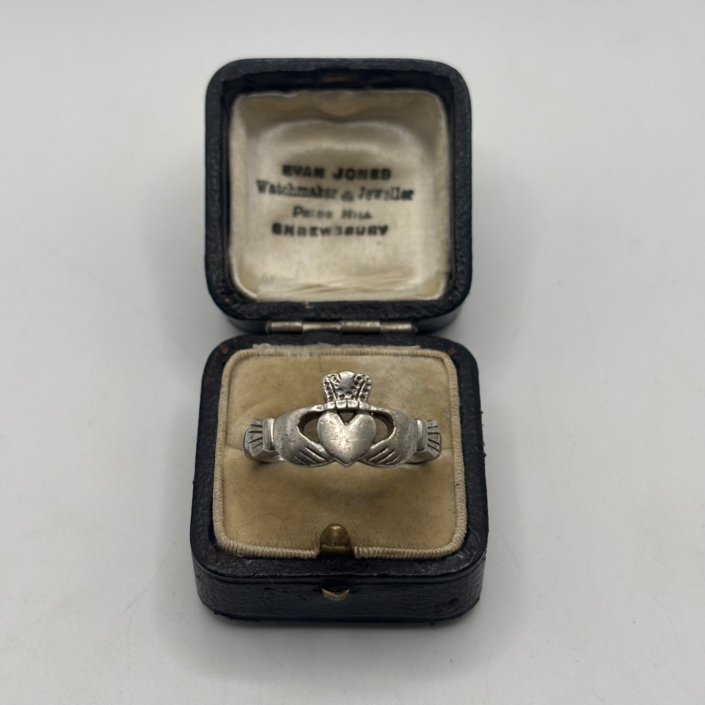 Silver Irish Claddagh Ring