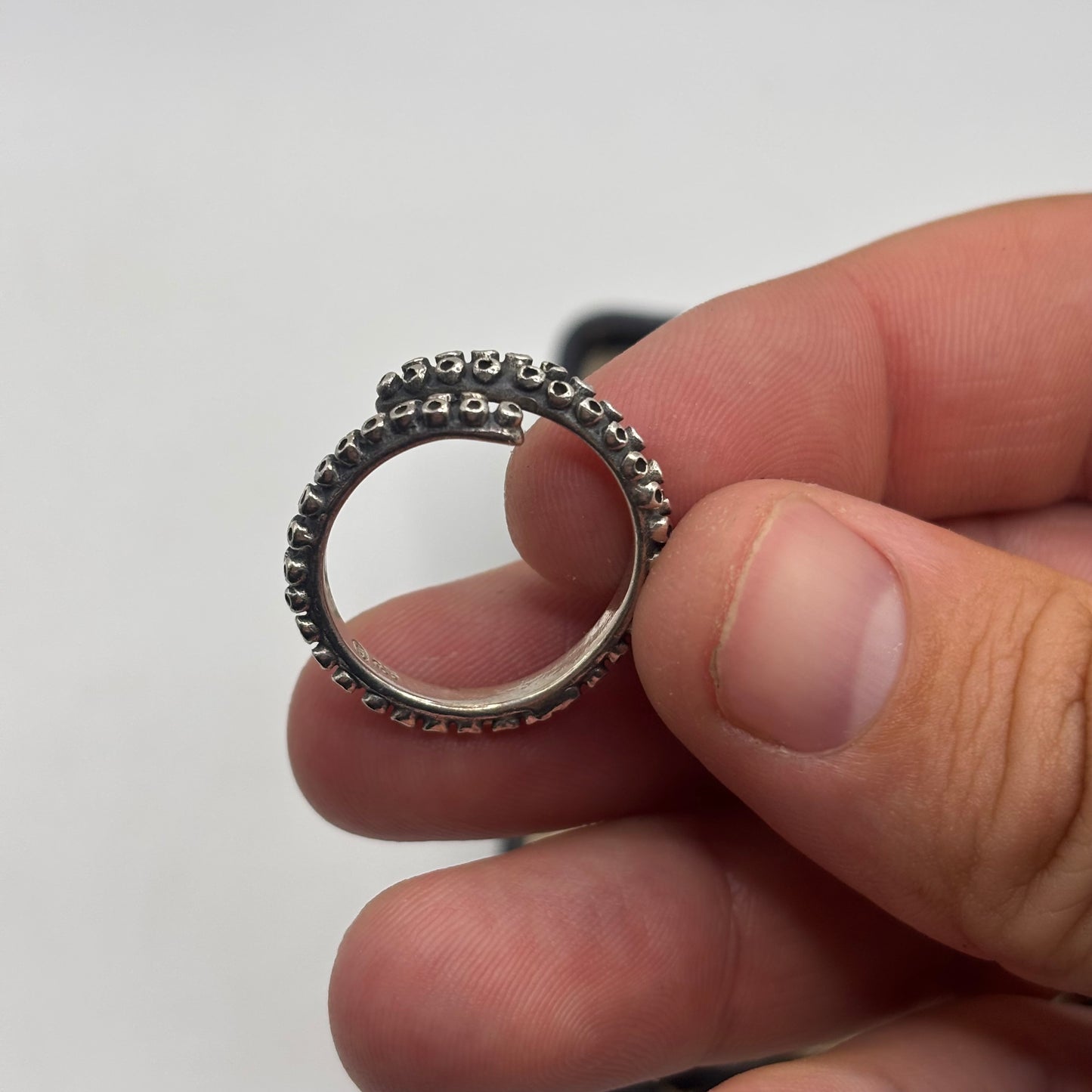 Silver Octopus Ring (Q)