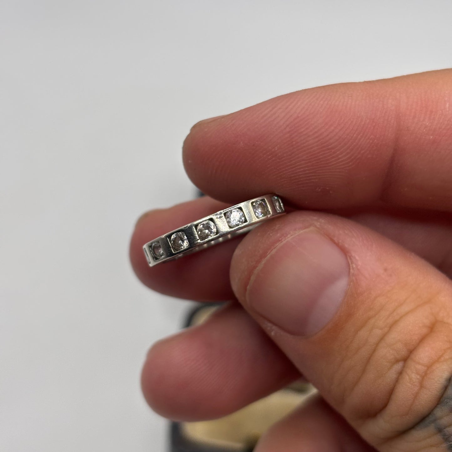 Silver CZ Ring (K)