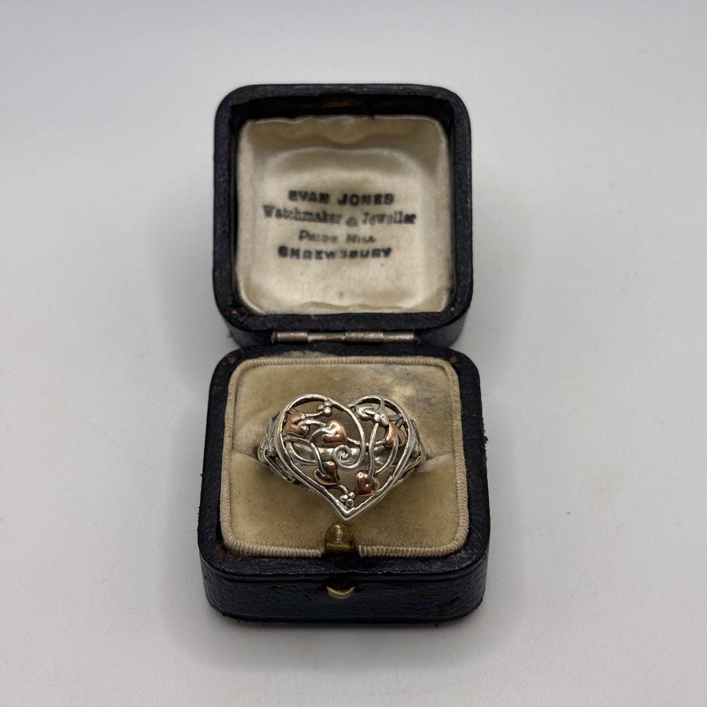 Silver Clogau Fairy Welsh Gold & Silver Ring (N)