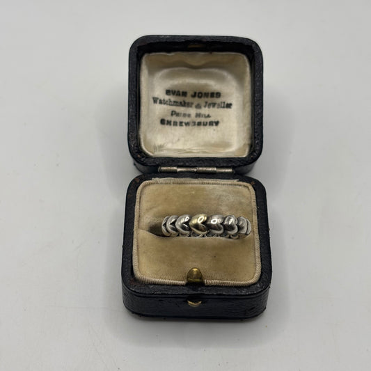 Silver Pandora Heart Ring