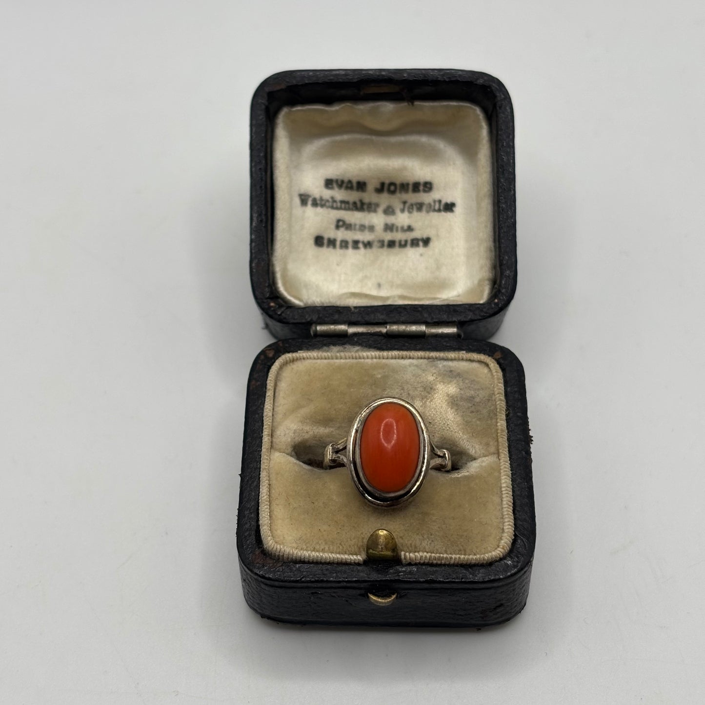 Silver Coral Ring (J)