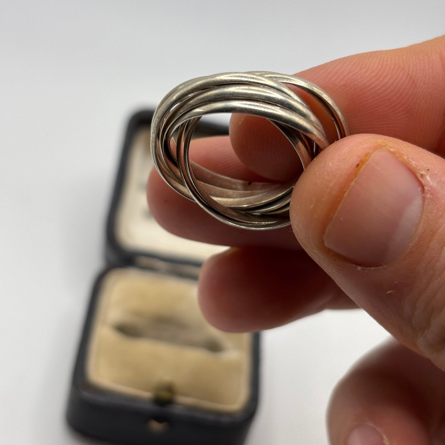 Silver Russian Wedding Ring