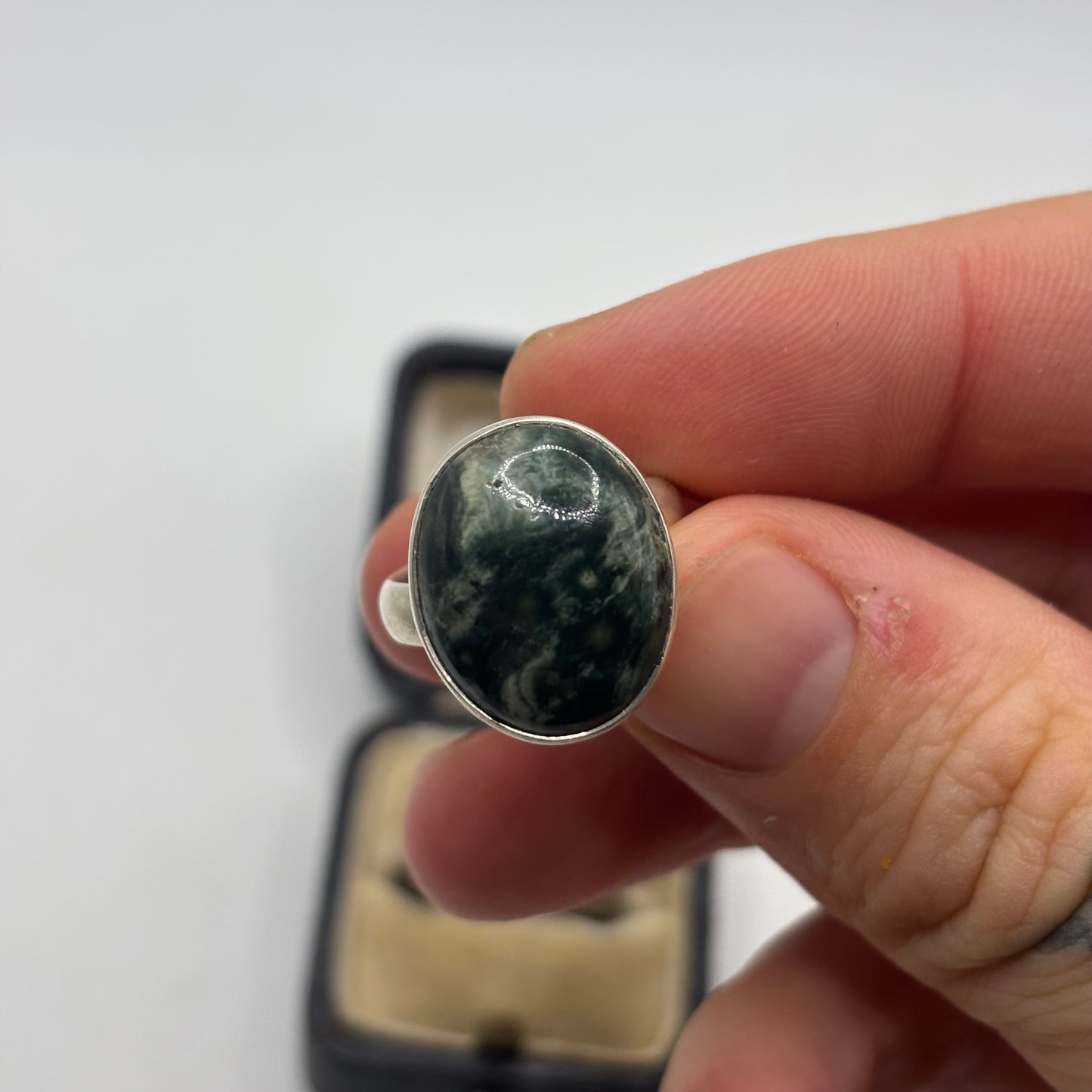 Silver Serpentine Ring