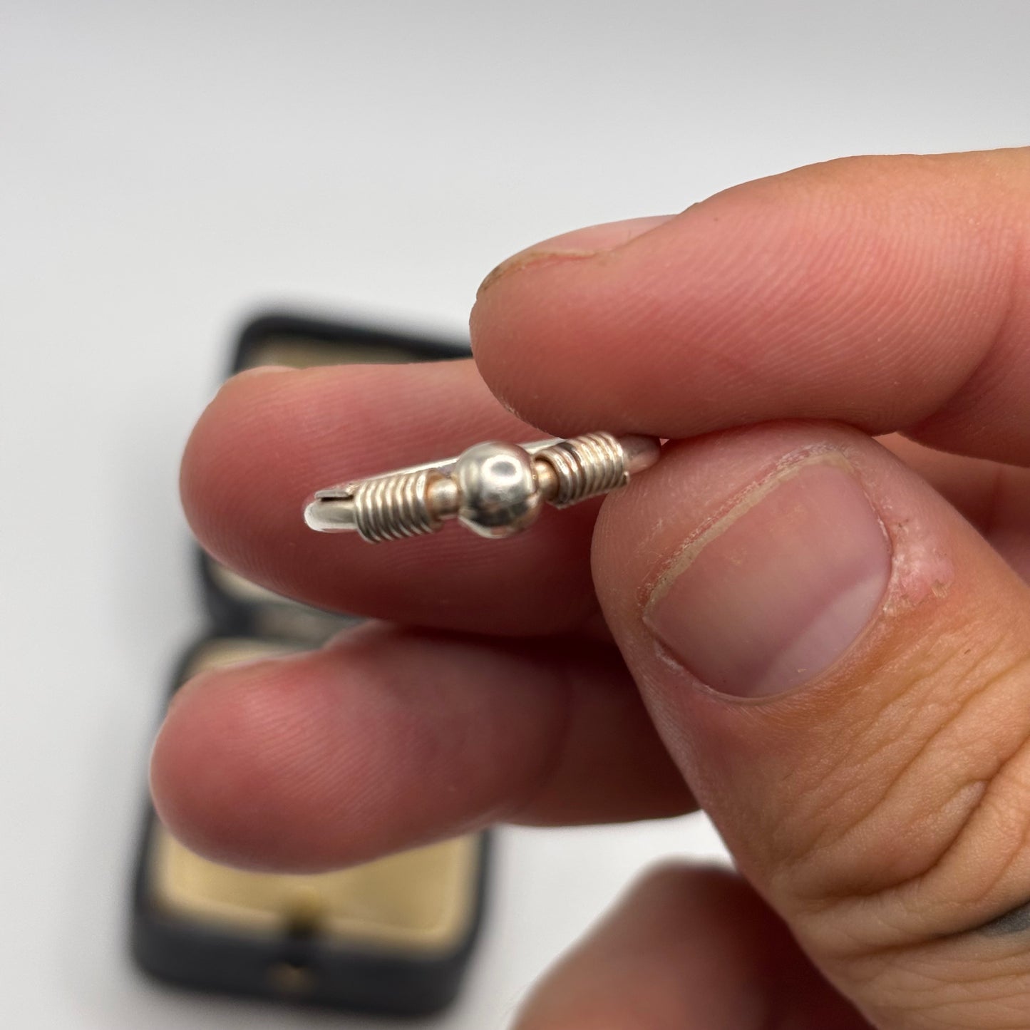 Silver Ball Ring (K)