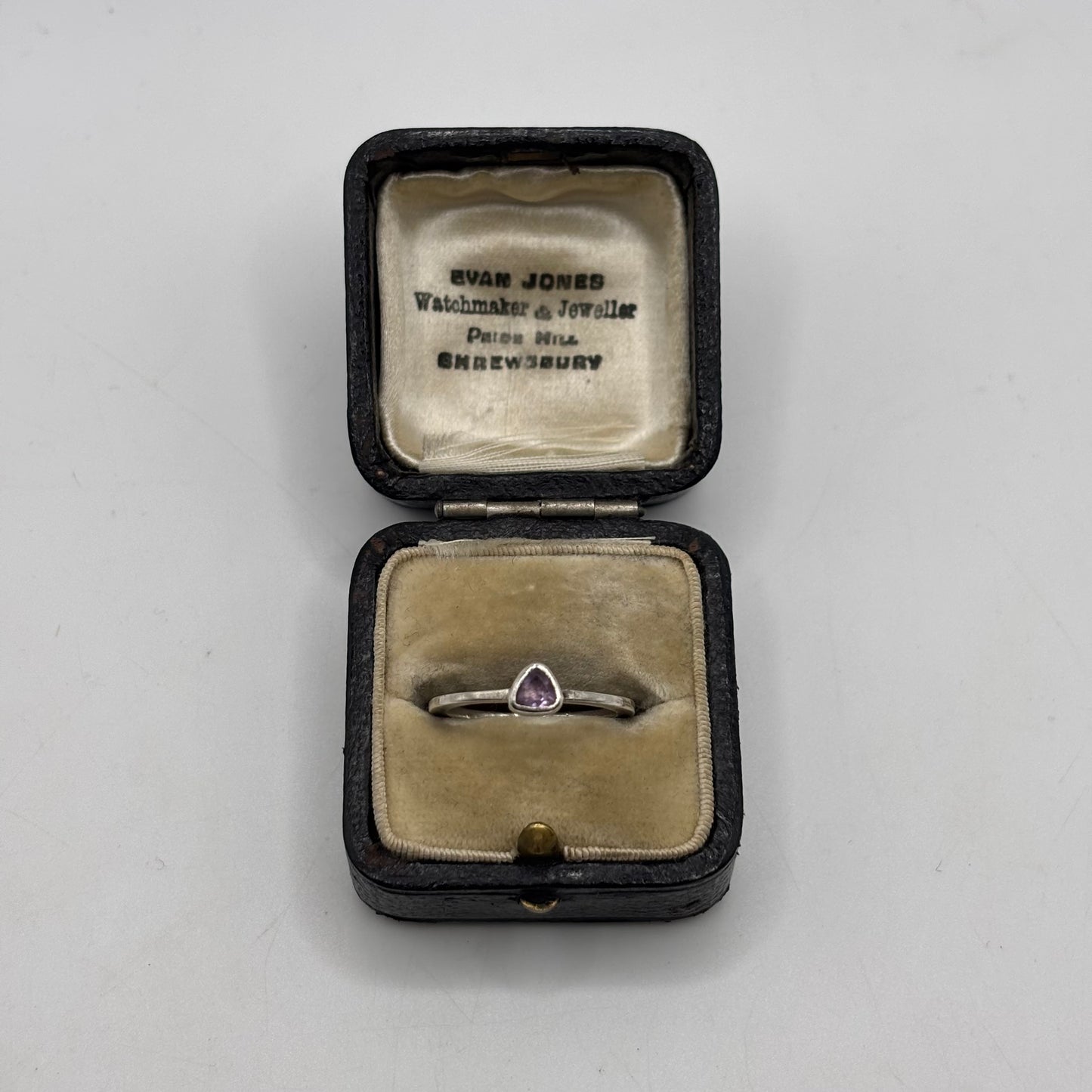 Silver Amethyst Ring