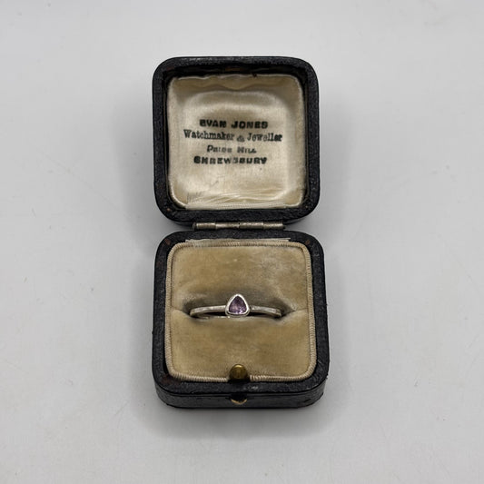 Silver Amethyst Ring
