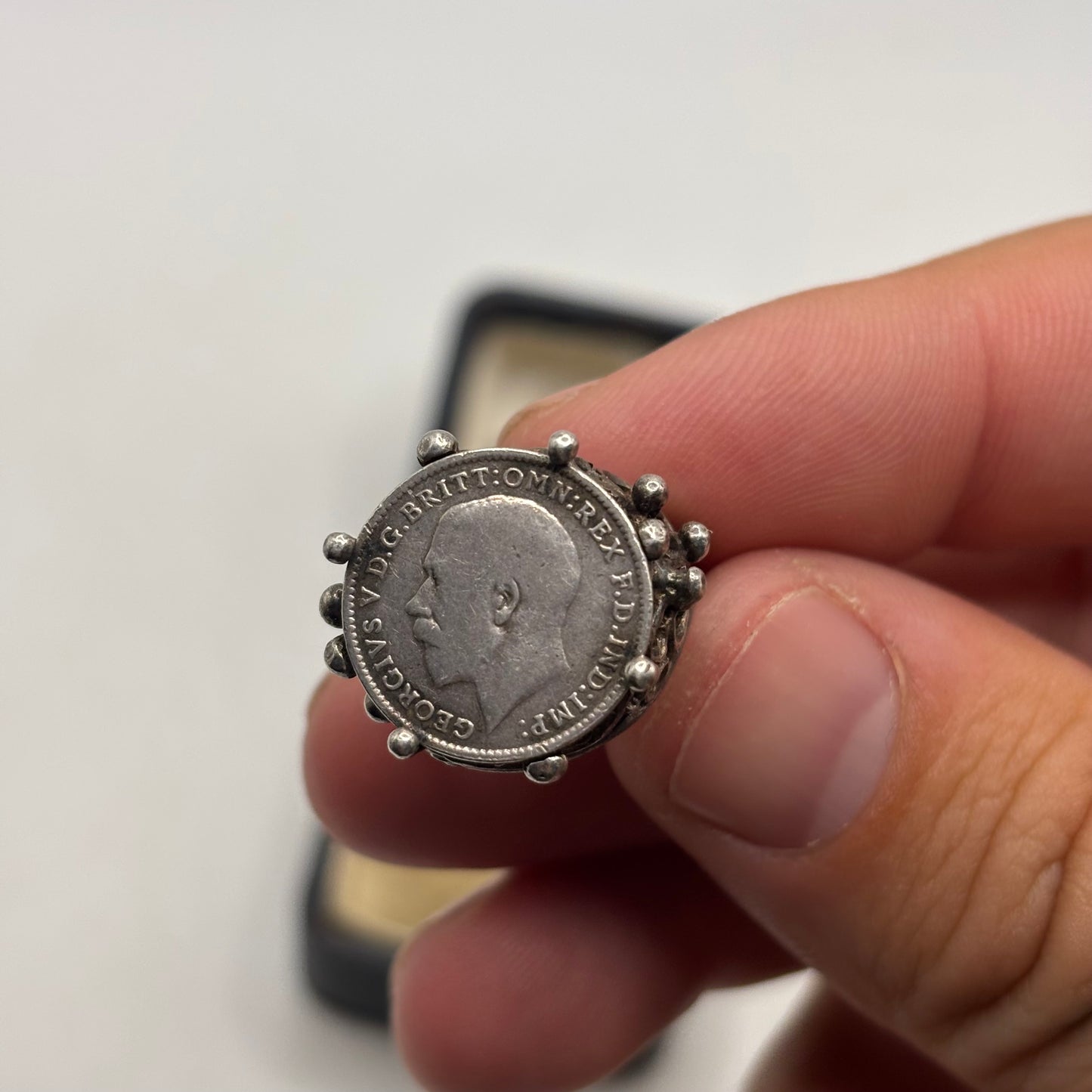 Silver “1916” Coin Ring (M)