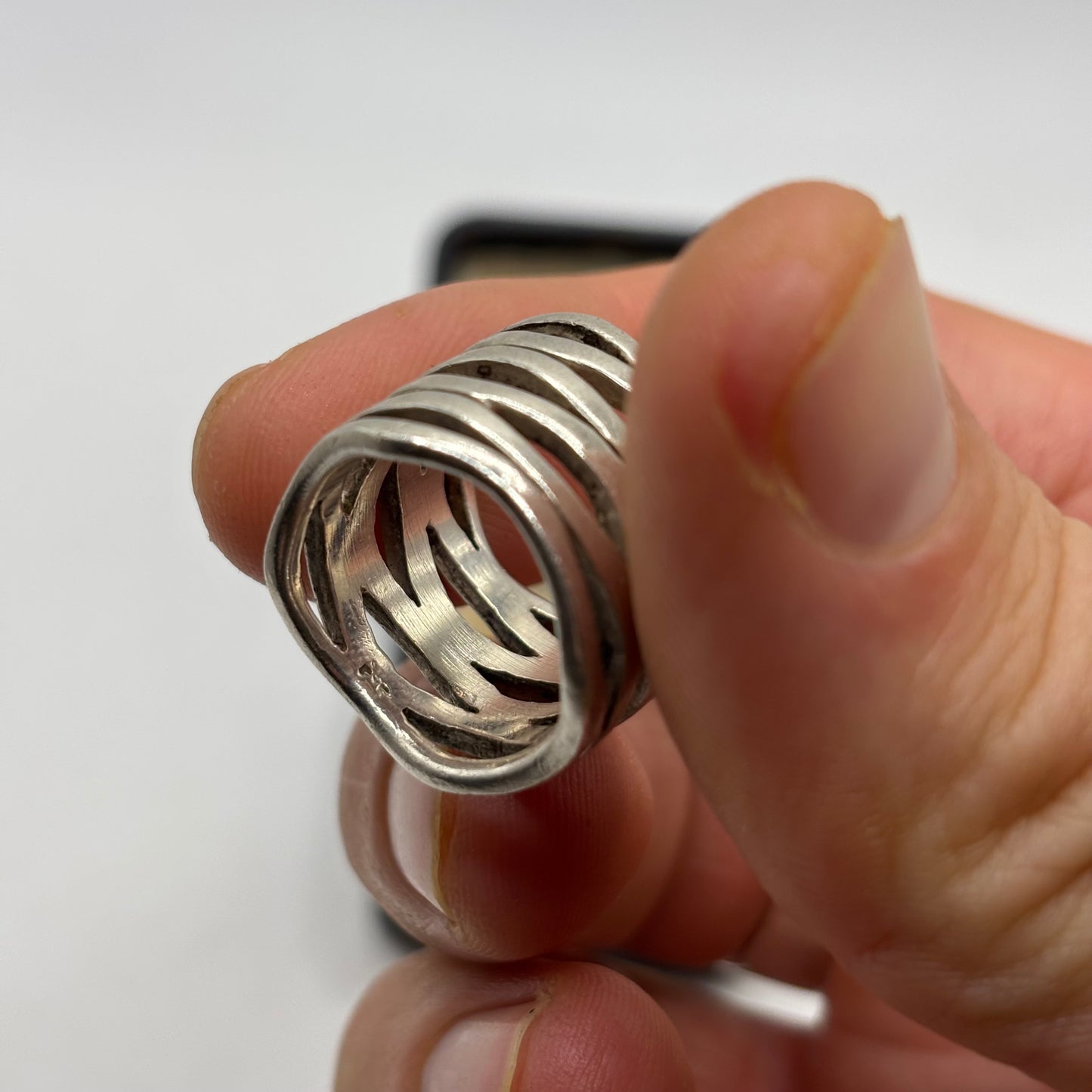 Silver Heavy Band Ring