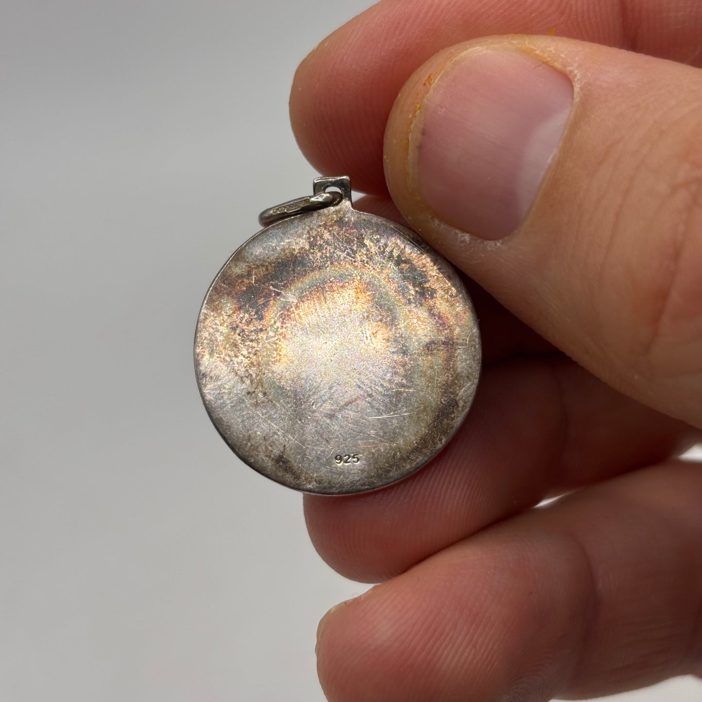 Silver St Christopher Pendant